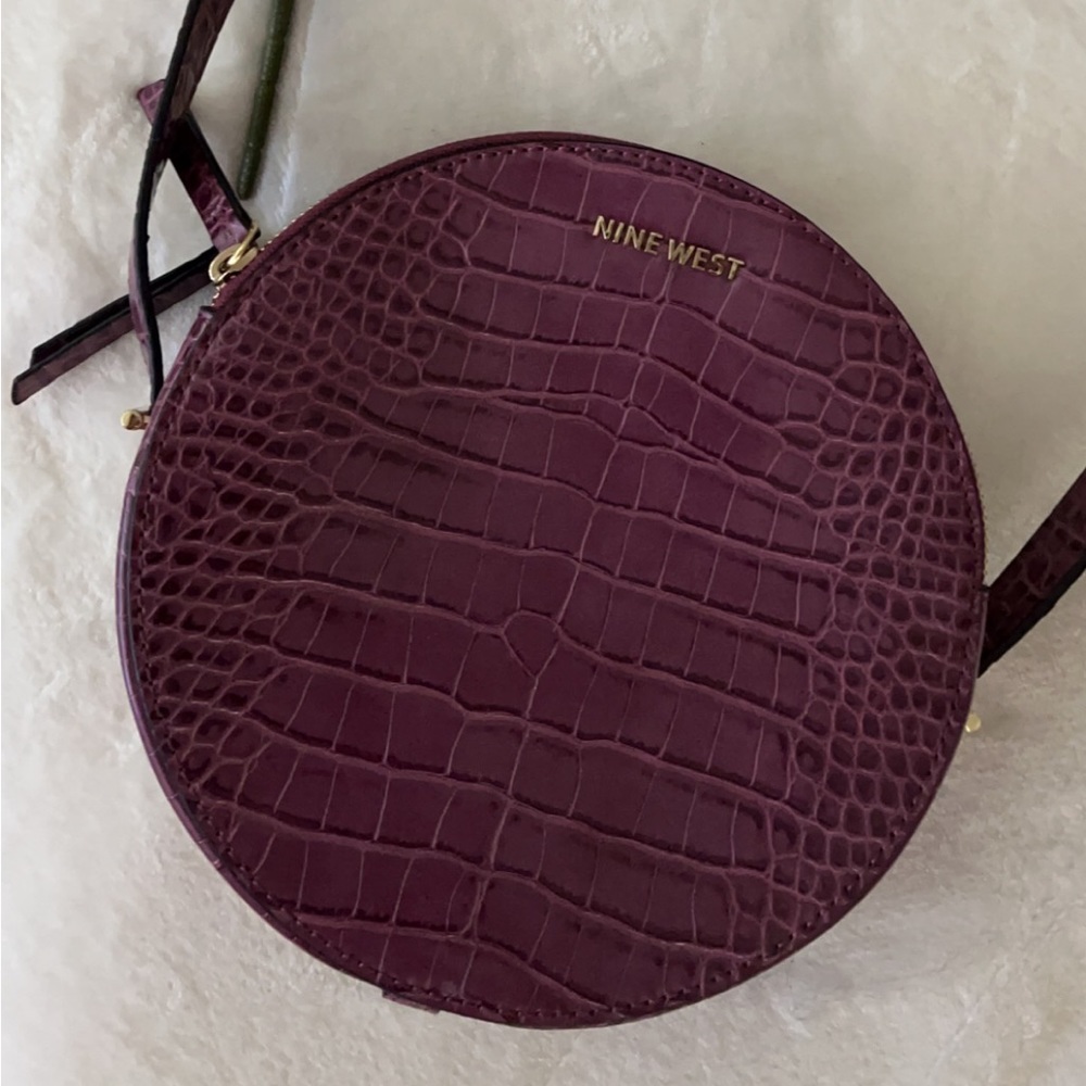 Nine West Wine Crossbody Purse